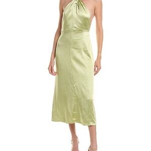 o.p.t. Emilia Dress - backless satin halter